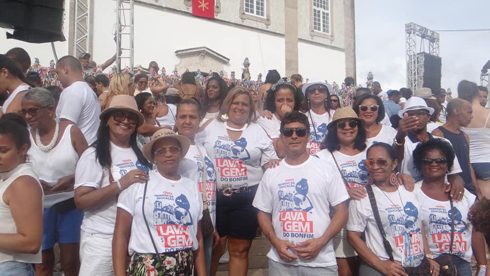 Juntos na fé e na Luta: APLB Feira participa da tradicional Lavagem do Bonfim 2018